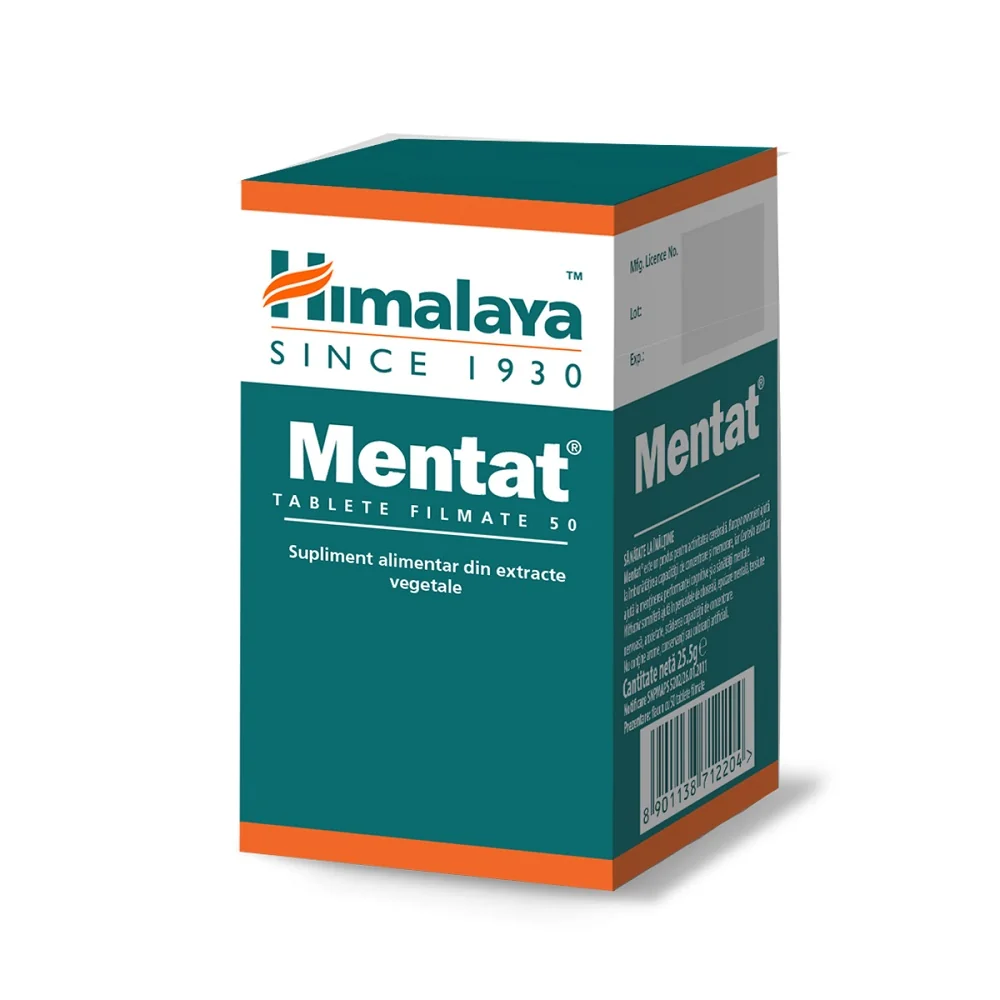 Mentat, 50 Tablete, Himalaya