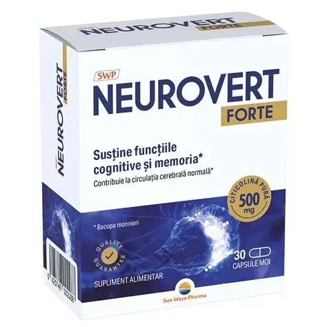 Neurovert Forte, 30 Capsule, Sun Wave Pharma