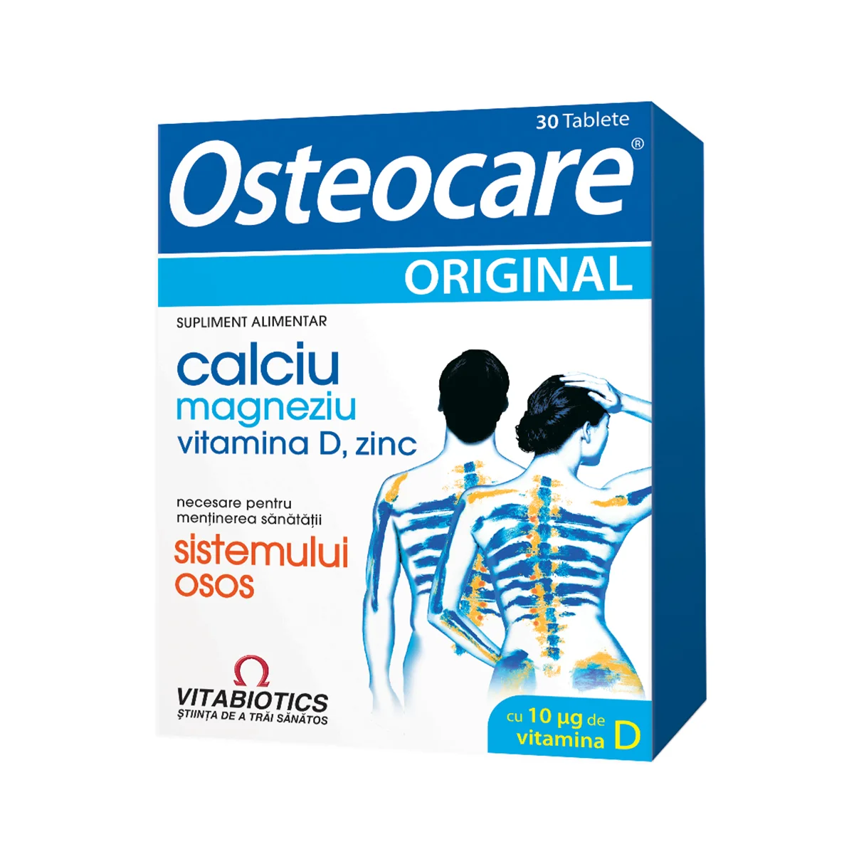 Osteocare Original Plus, 30 Comprimate, Vitabotics