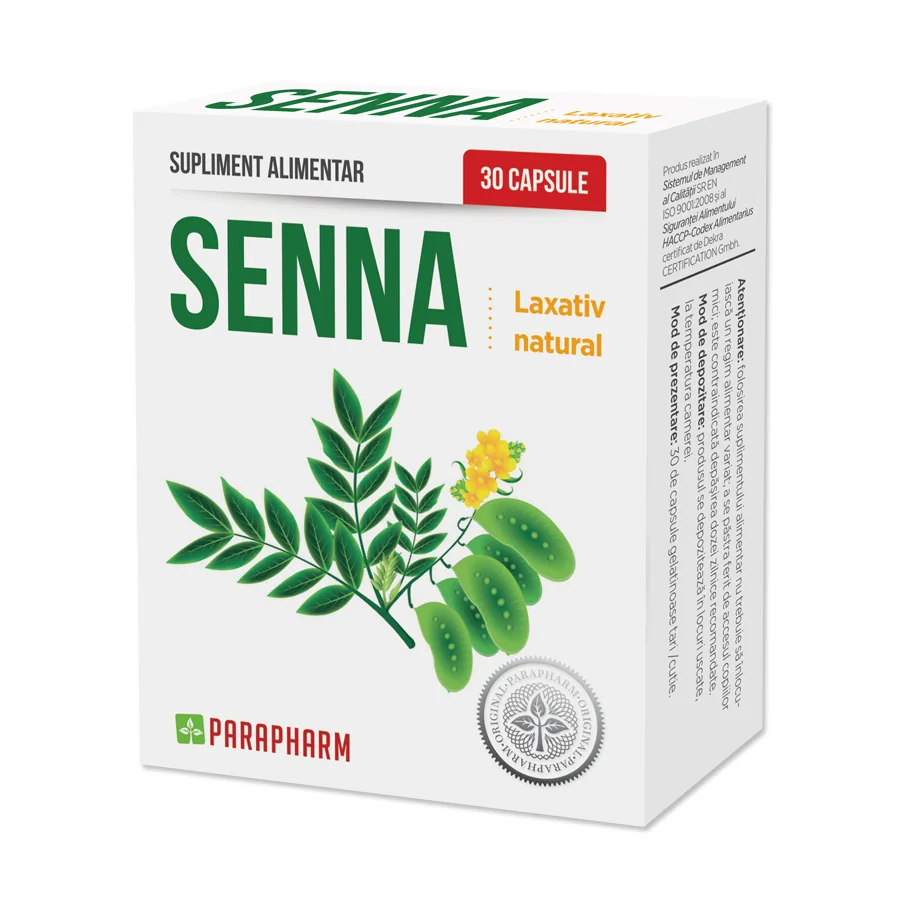 Senna, 30 Capsule, Parapharm