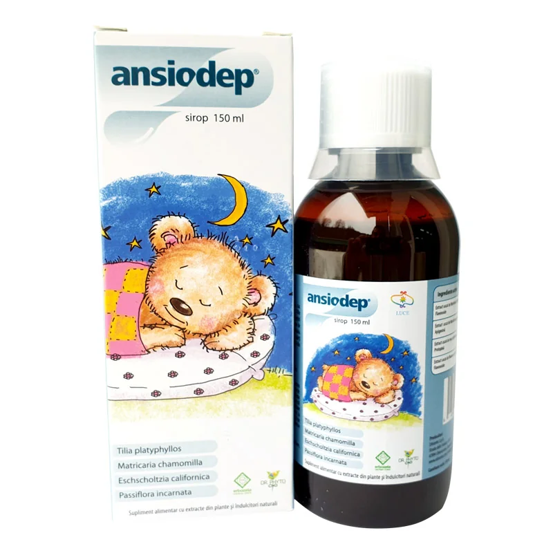 Ansiodep Sirop, 150 ml, Dr. Phyto