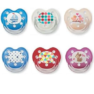 Suzeta Din Silicon Ortodontica, Talia 3, +18 Luni, 2 Bucati, 28280, Baby Nova