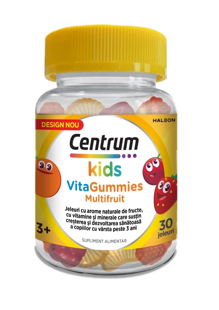 Centrum Kids VitaGummies Multifruit, 30 Jeleuri, Haleon