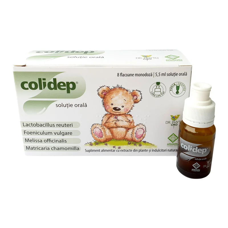 Colidep, 8 Flacoane, Dr. Phyto