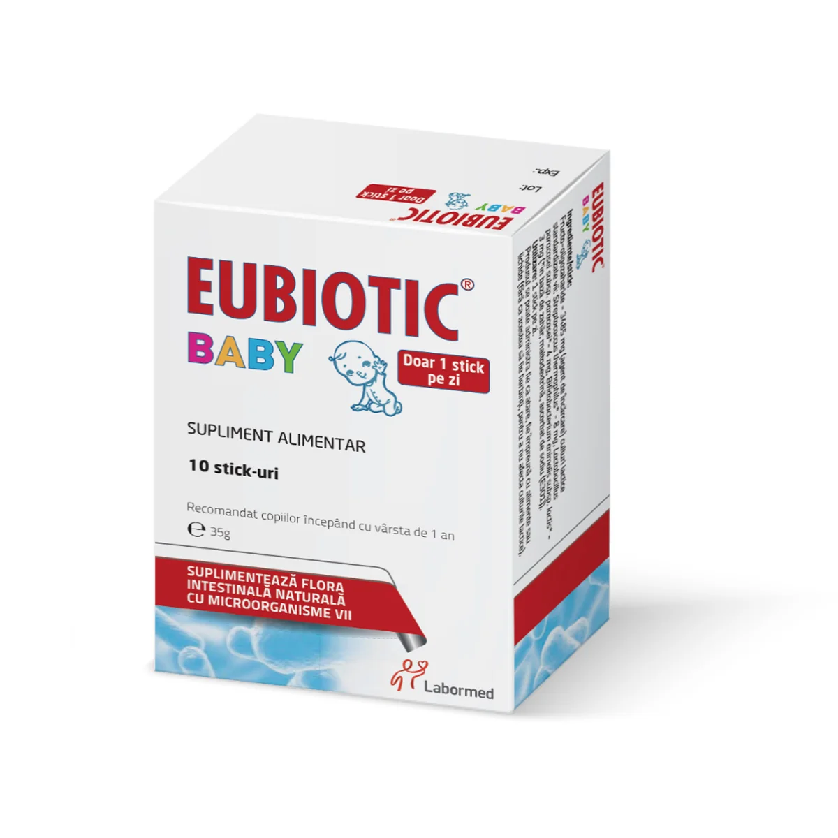 Eubiotic Baby, 10 Stick-Uri, Labormed