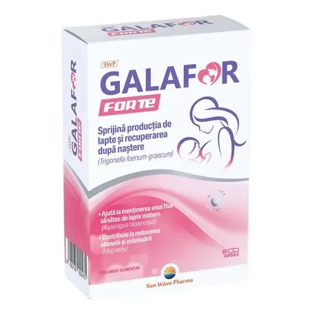 Galafor Forte, 30 Capsule, Sun Wave