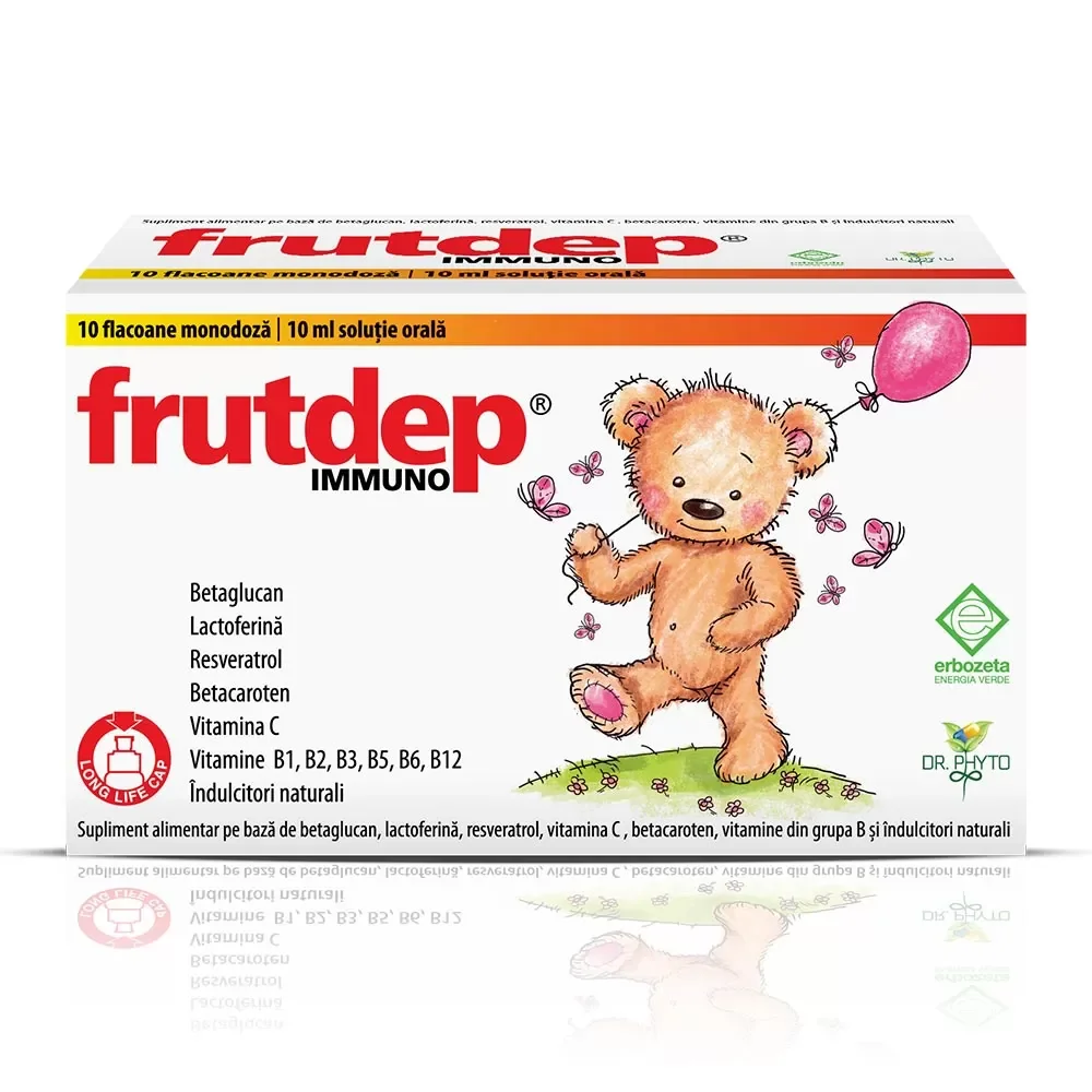 Frutdep Immuno, 10 Flacoane, Dr. Phyto
