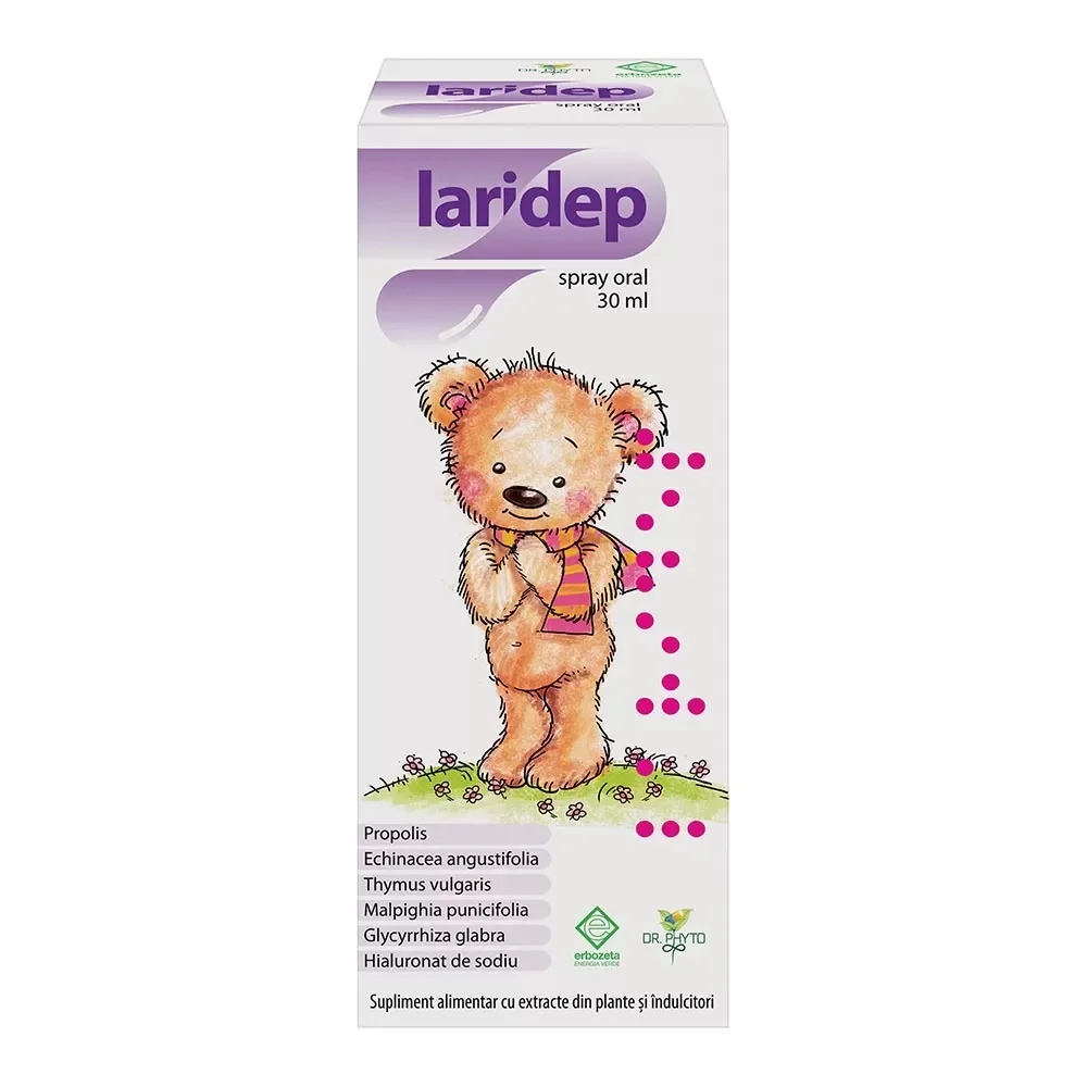 Laridep Spray Oral, 30 ml, Dr. Phyto