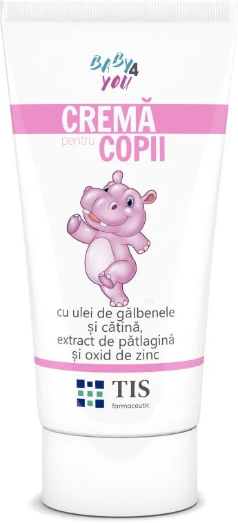 Crema Pentru Copii Baby4You, 50ml, Tis Farmaceutic