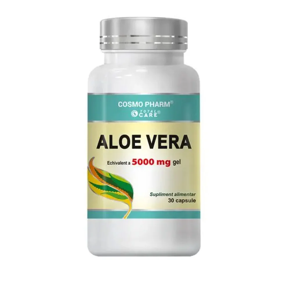 Extract De Aloe Vera 25mg, 30 Capsule, Cosmopharm