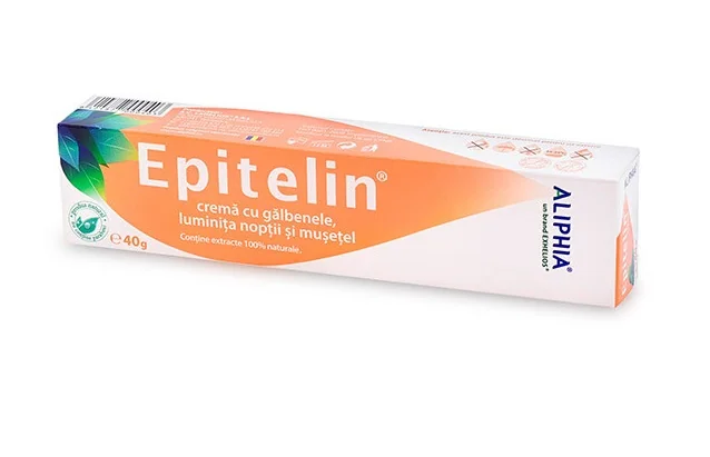 Epitelin Unguent Cu Galbenele Aliphia, 40g, Exhelios