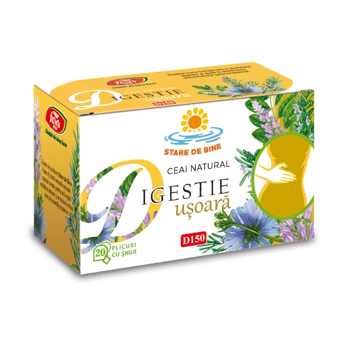 Ceai Digestie Usoara, 20 Plicuri, Fares
