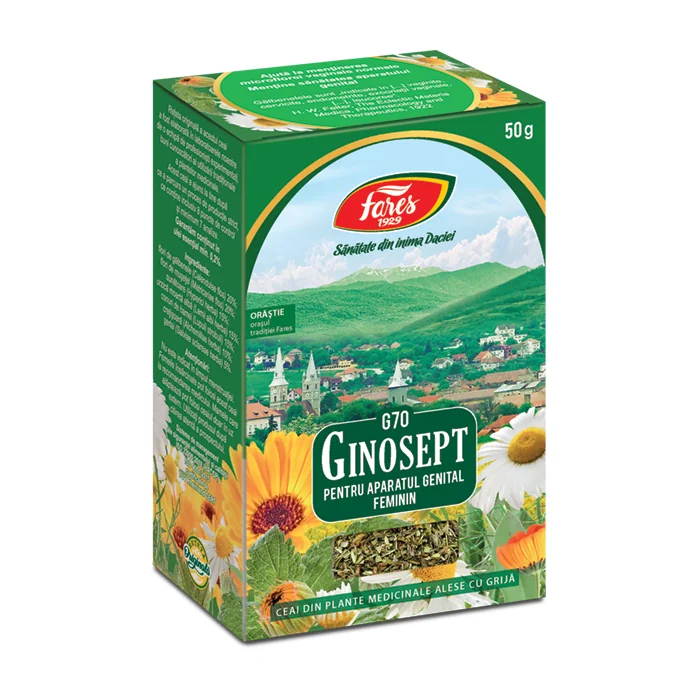 Ceai Ginosept, 50g, Fares