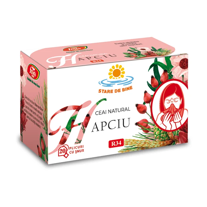 Ceai Hapciu, 20 Plicuri, Fares