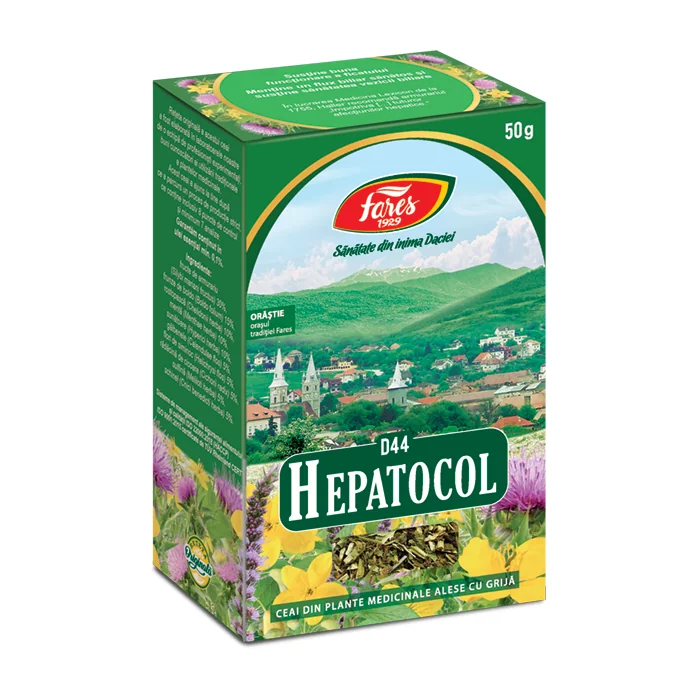 Ceai Hepatocol, 50g, Fares