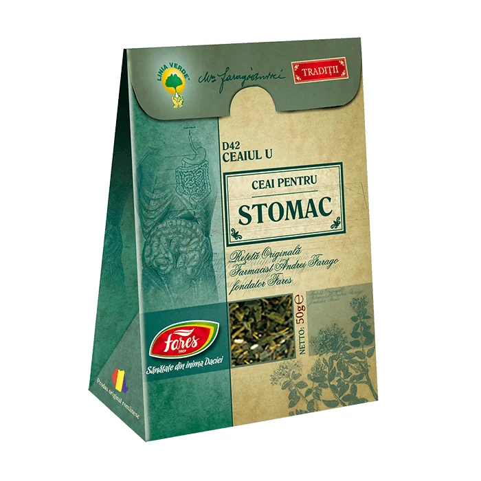 Ceai U Pentru Stomac, 50g, Fares