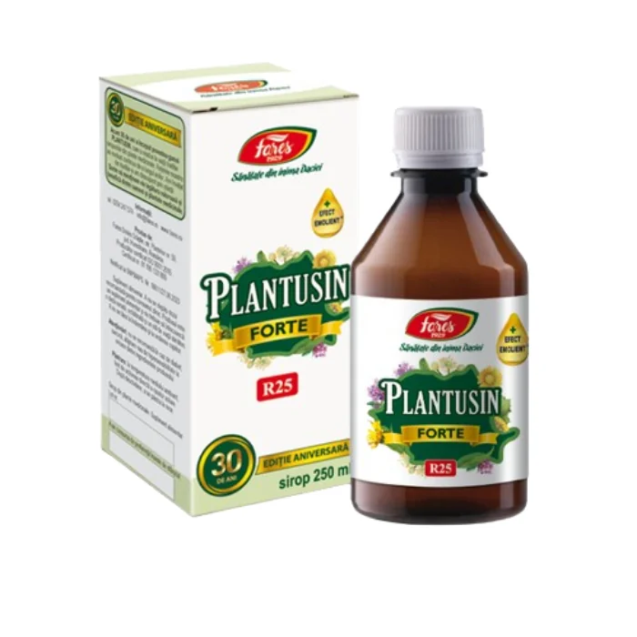 Sirop Plantusin Forte, 250 ml, Fares