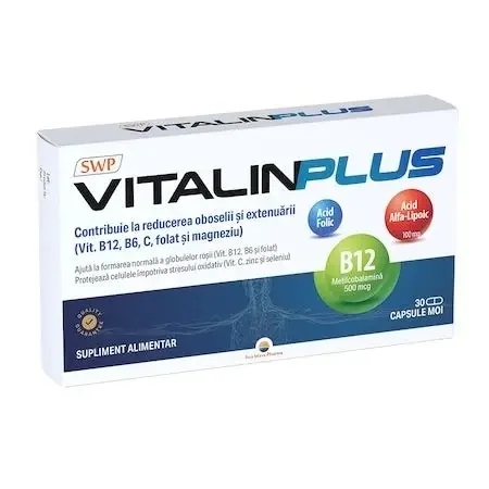 Vitalin Plus, 30 Capsule, Sun Wave Pharma