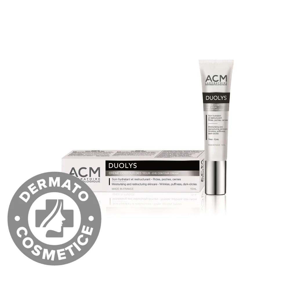 Crema Hidratanta Si Restructuranta Contur Ochi Duolys, 15ml, ACM