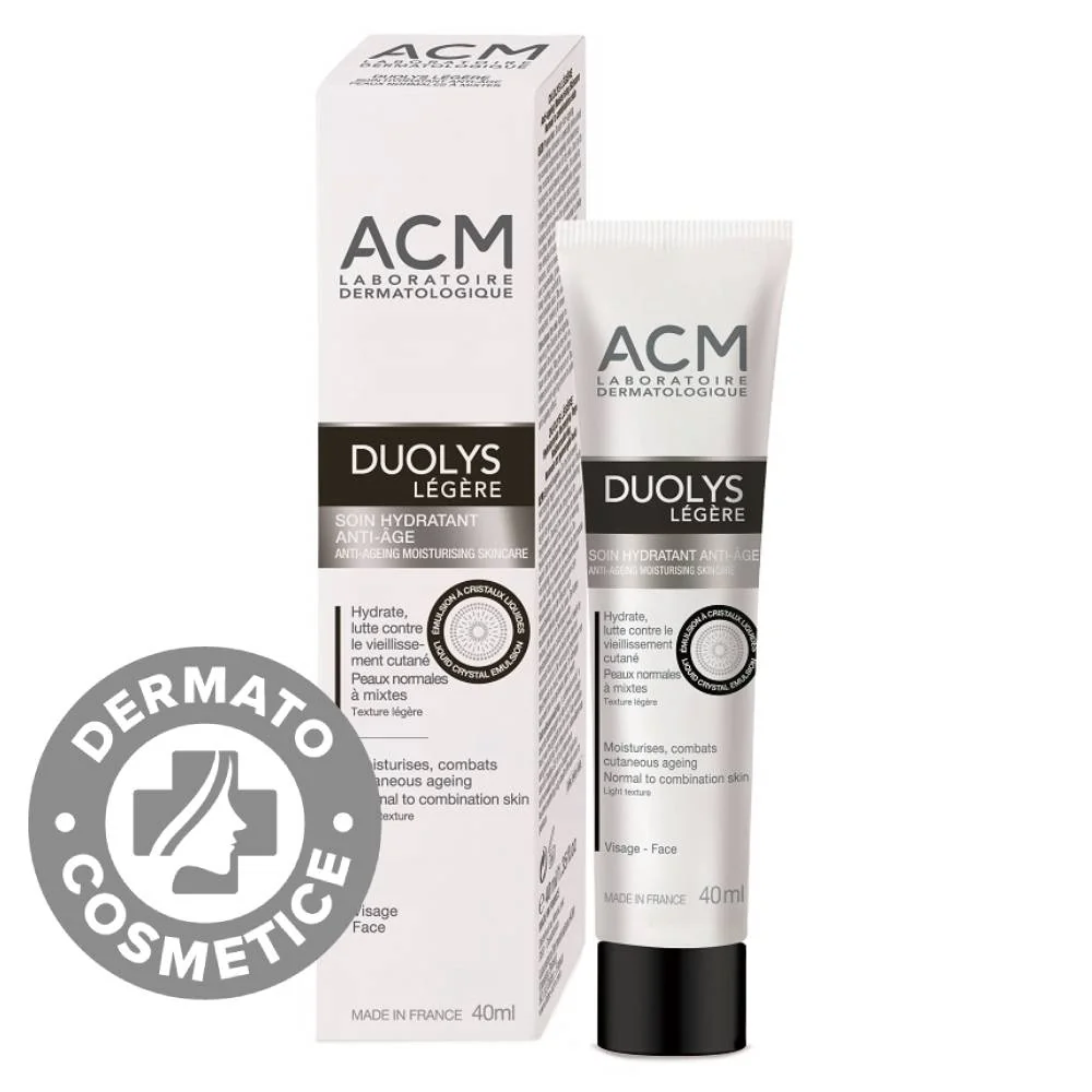 Crema Hidratanta Anti-Imbatranire Duolys Legere, 40ml, ACM