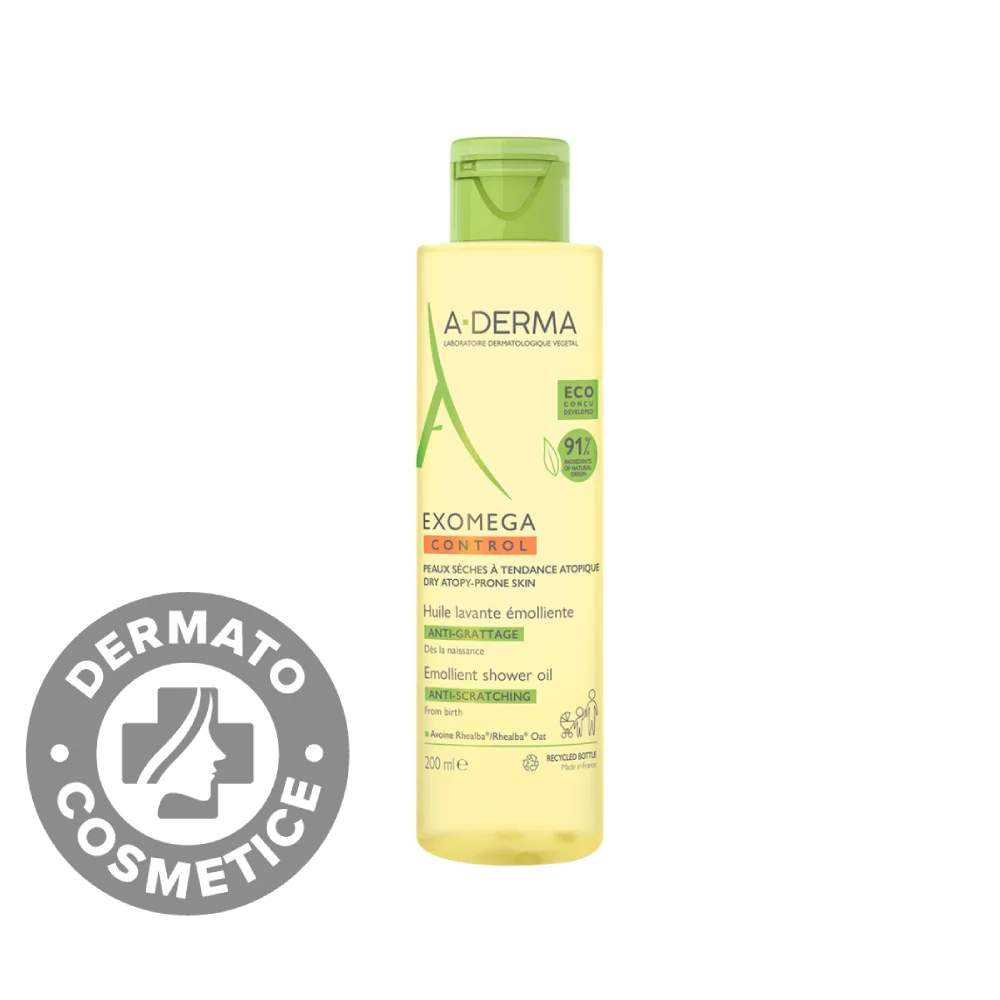 Ulei De Dus Exomega Control, 200ml, A-Derma