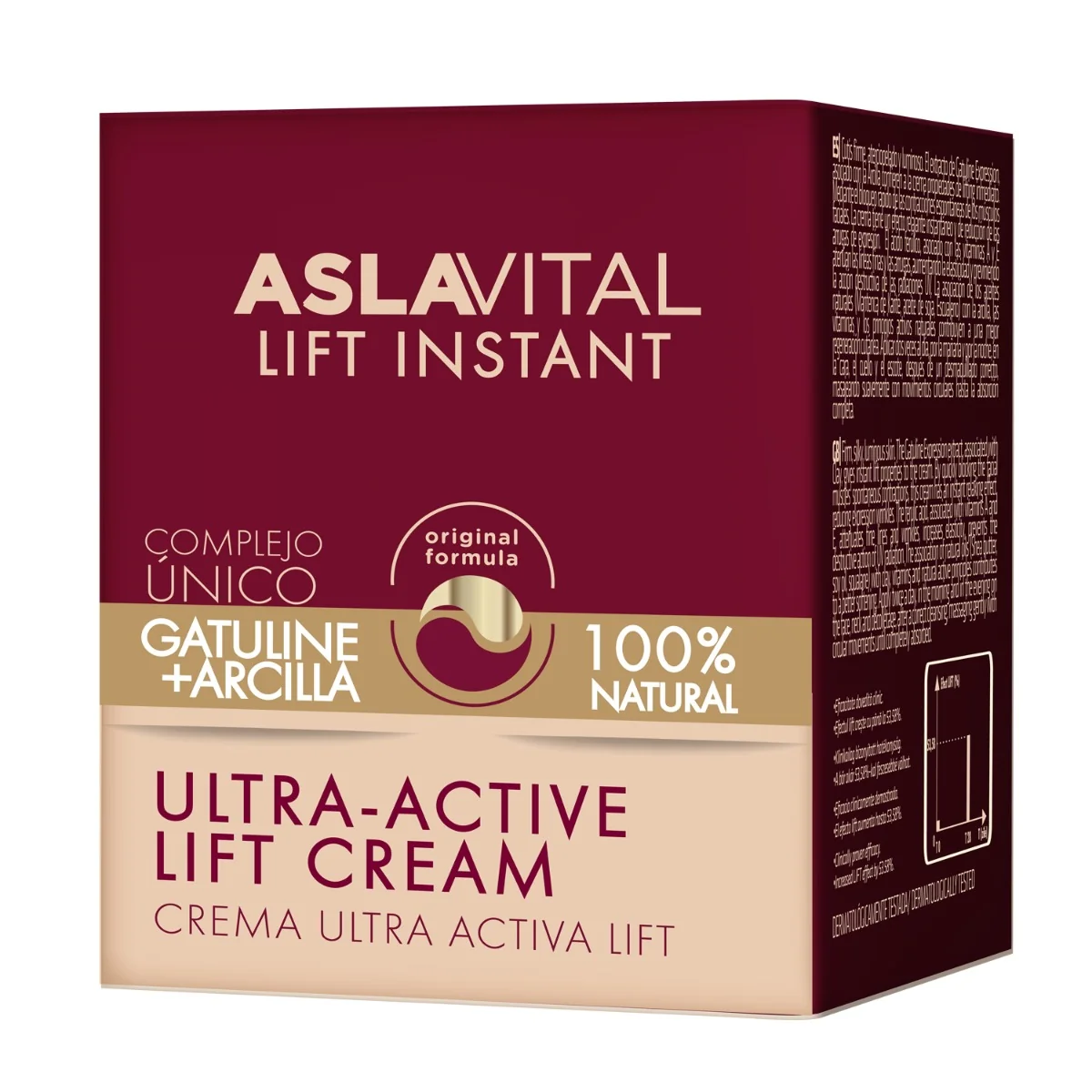 Crema Lift Ultra Activa Pentru Toate Tipurile De Ten, 50ml, AslaVital