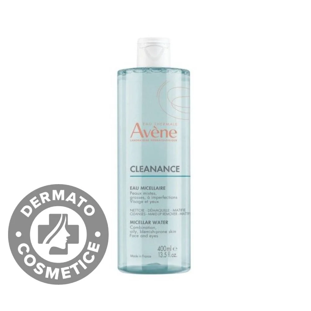 Apa Micelara Pentru Ten Gras Cu Tendinta Acneica Cleanance, 400ml, Avene