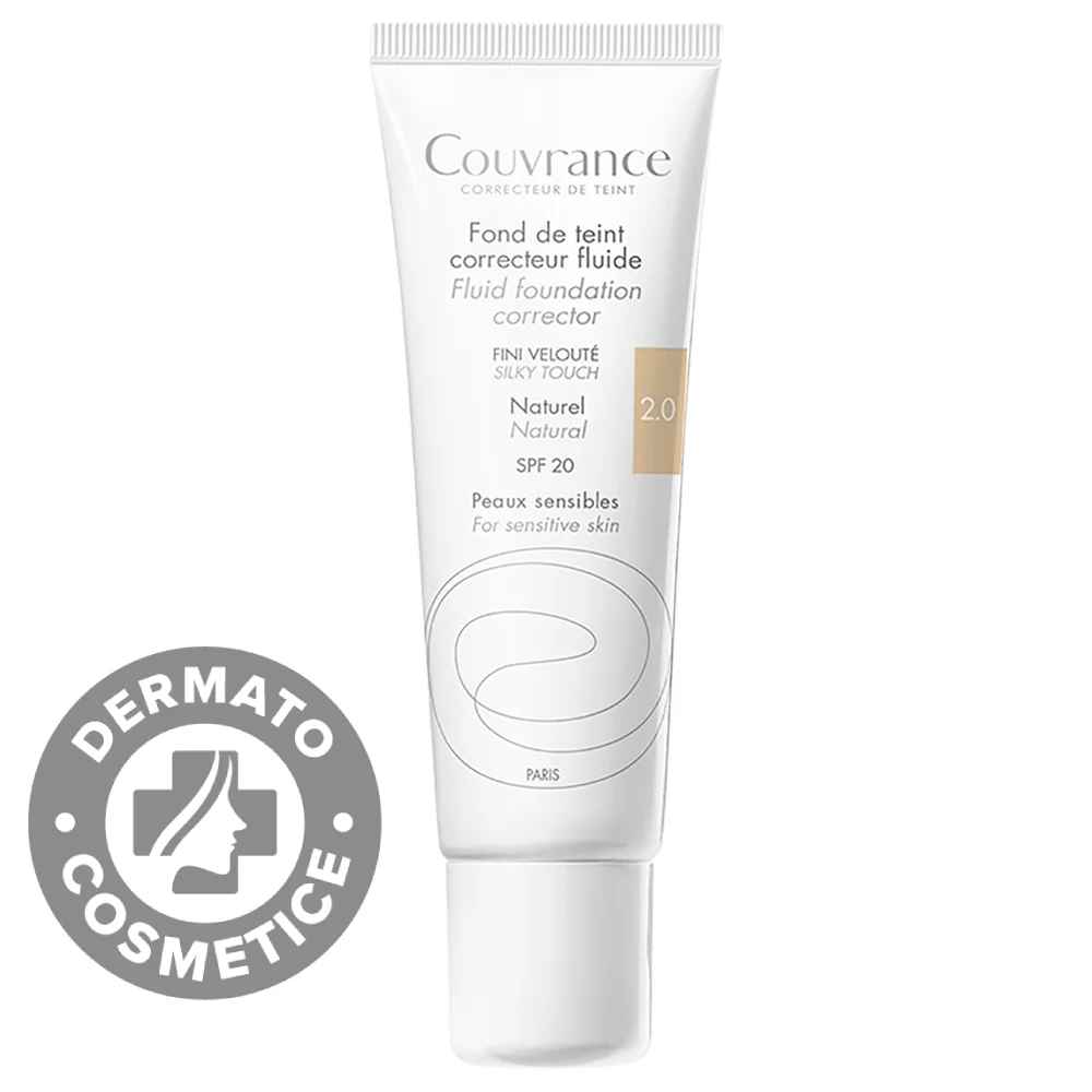 Fond De Ten Fluid Natural 02 Couvrance, 30ml, Avene