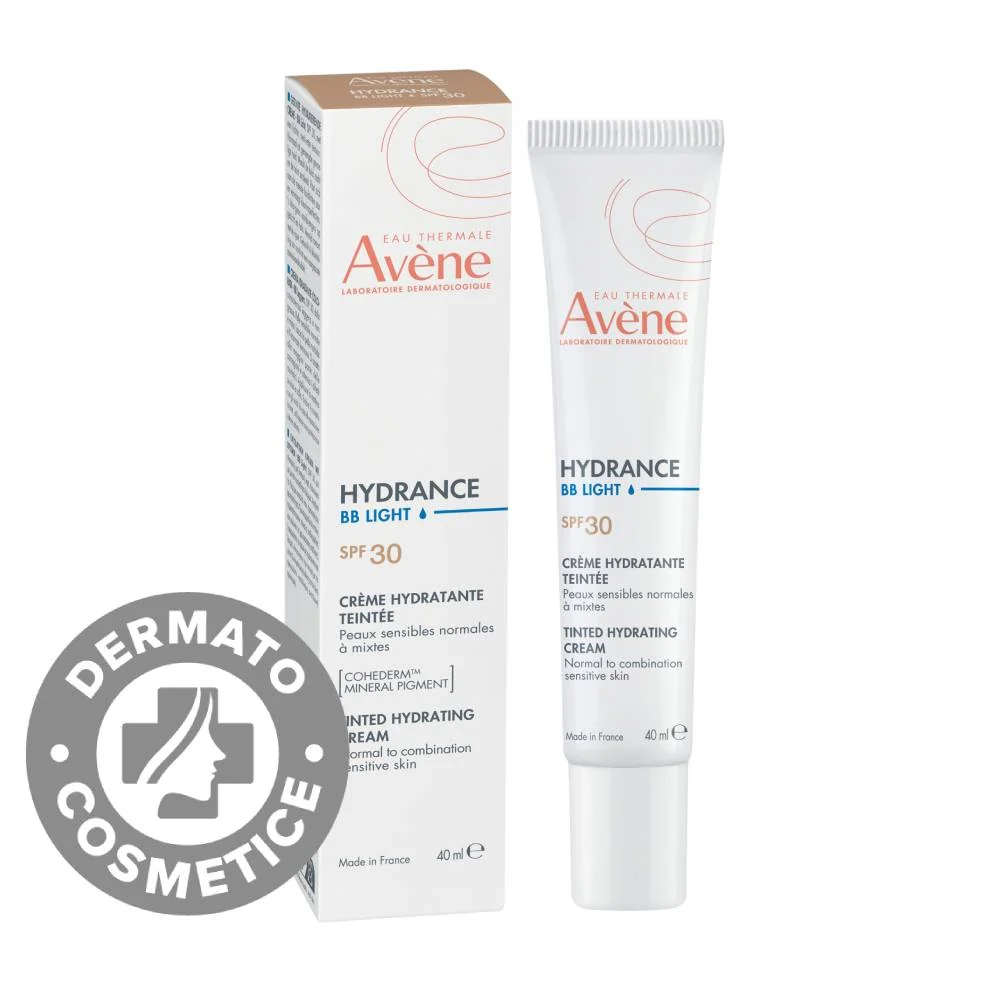 Crema Pentru Ten Normal BB SPF30 Hydrance Legere, 40ml, Avene