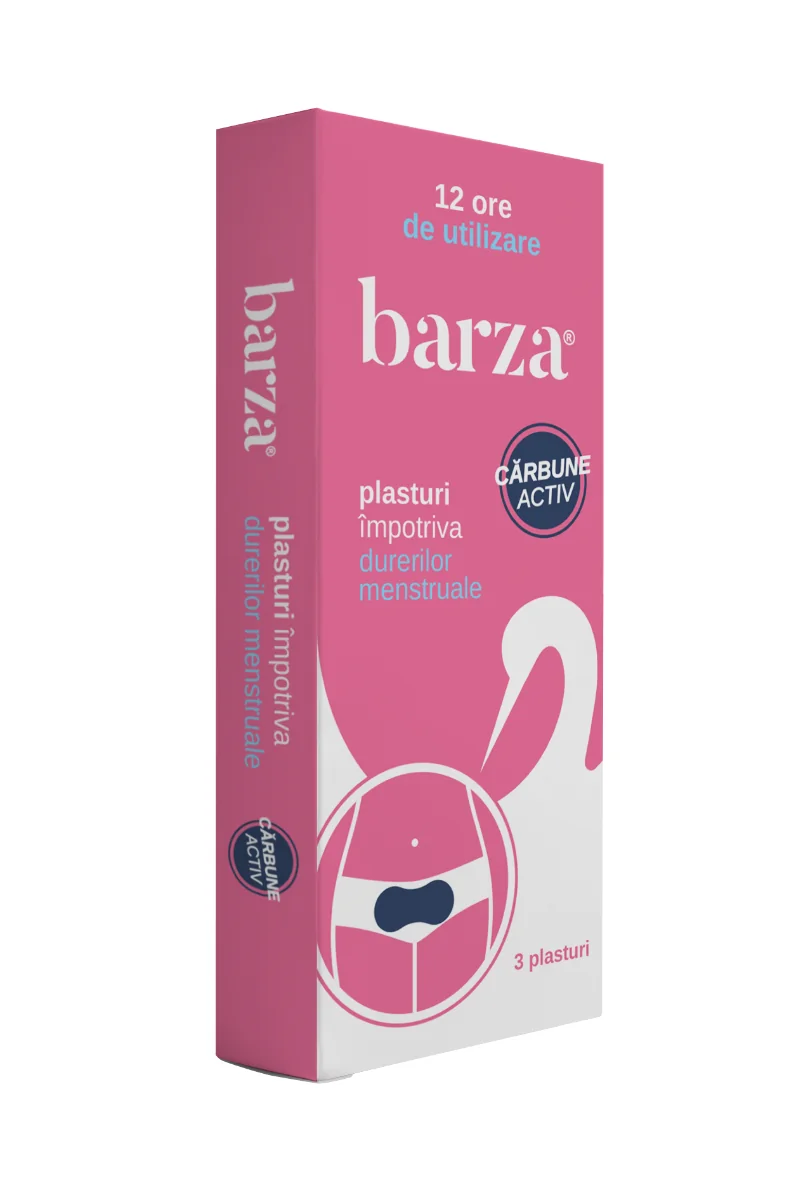 Plasturi Impotriva Durerilor Menstruale, 3 Bucati, Barza