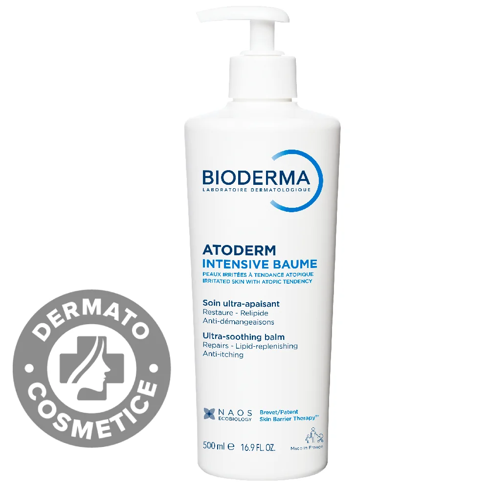 Balsam Calmant Piele Atopica Atoderm Intensive, 500ml, Bioderma