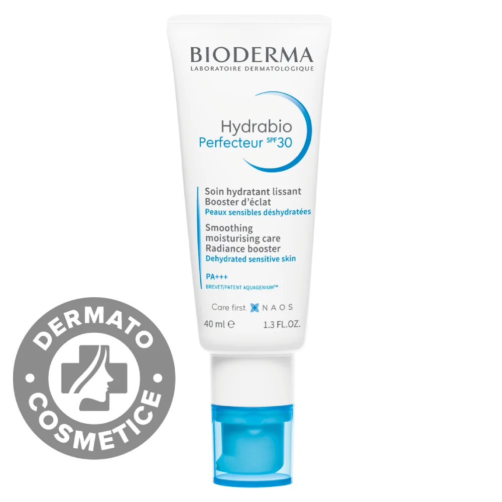 Crema Hidratare Anti-Imbatranire Hydrabio Perfecteur SPF30, 40ml, Bioderma