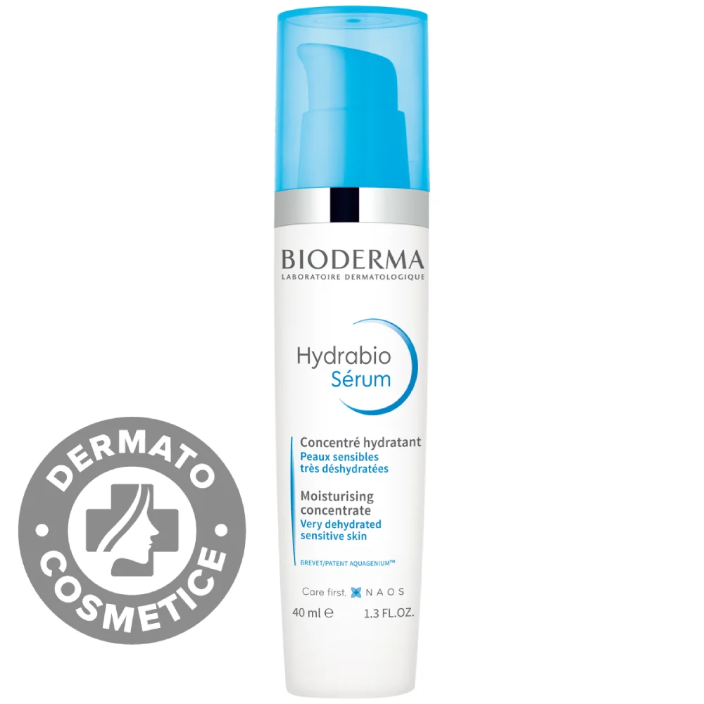 Ser Concentrat Pentru Ten Sensibil Si Deshidratat Hydrabio, 40ml, Bioderma