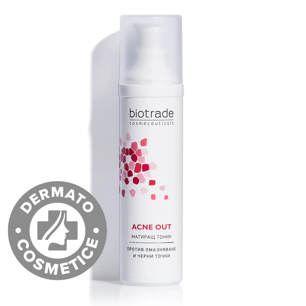 Lotiune Tonica Matifianta Acne Out, 60ml, Biotrade