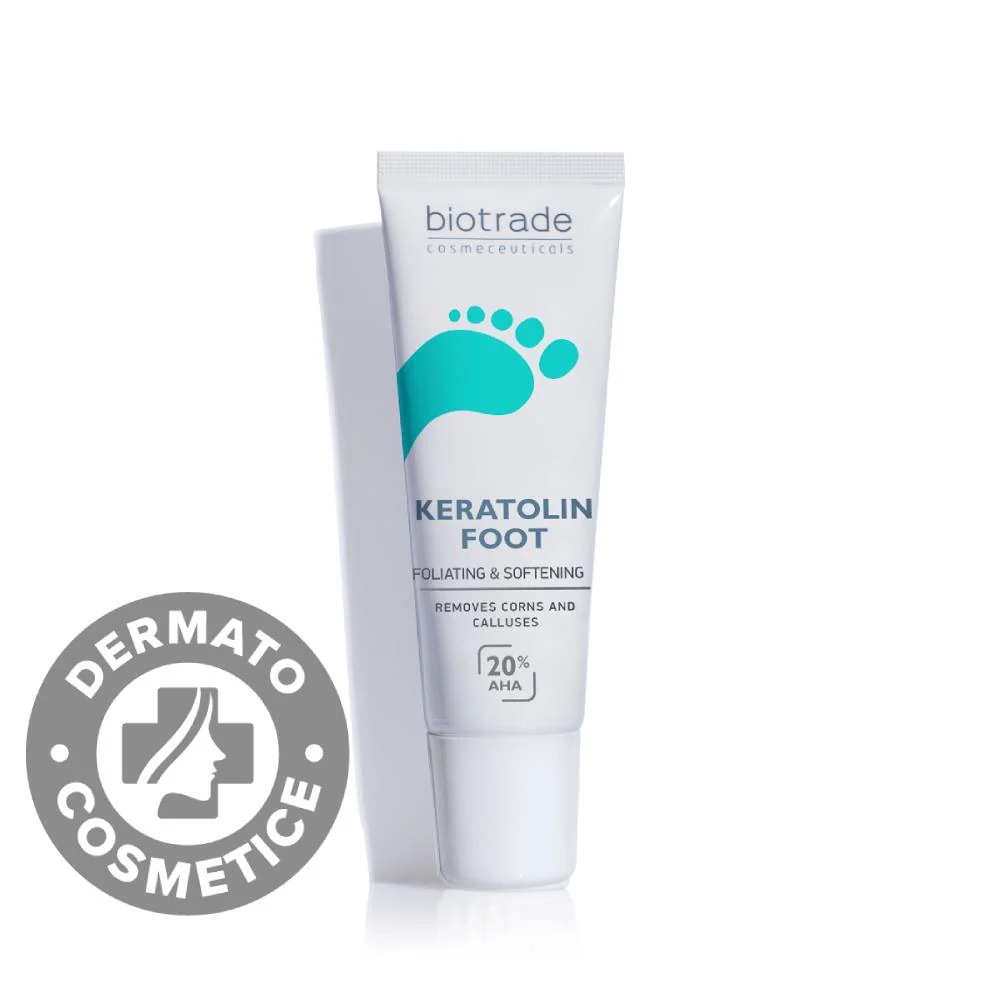 Gel Exfoliant Pentru Picioare Keratolin Foot, 15ml, Biotrade