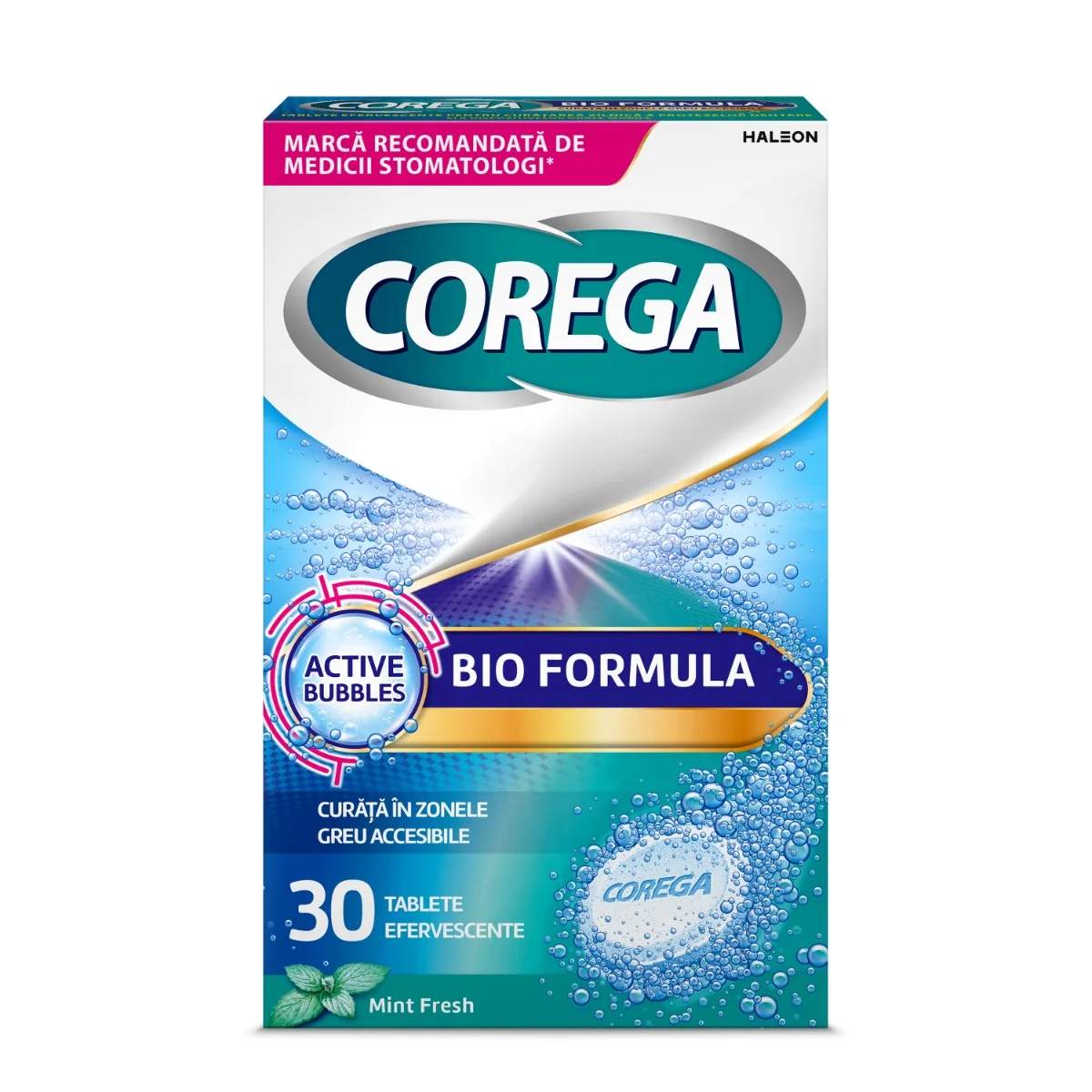Tablete Bio Formula, 30 Tablete Efervescente, Corega