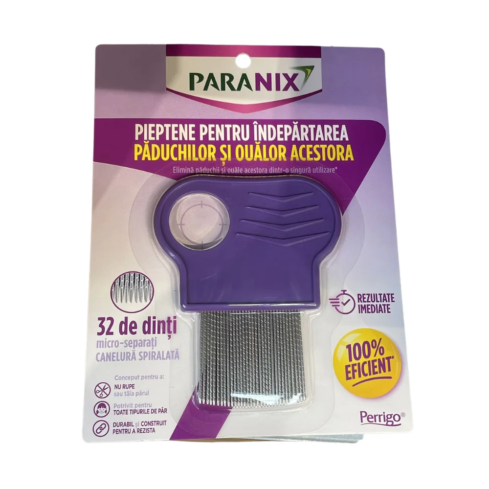 Pieptene Pentru Indepartarea Paduchilor, Paranix