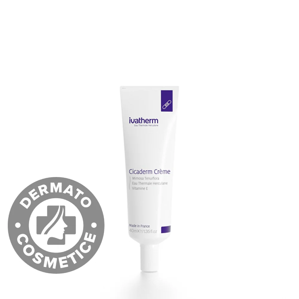 Crema Reparatoare Si Cicatrizanta Cu Mimosa Cicaderm, 40ml, Ivatherm