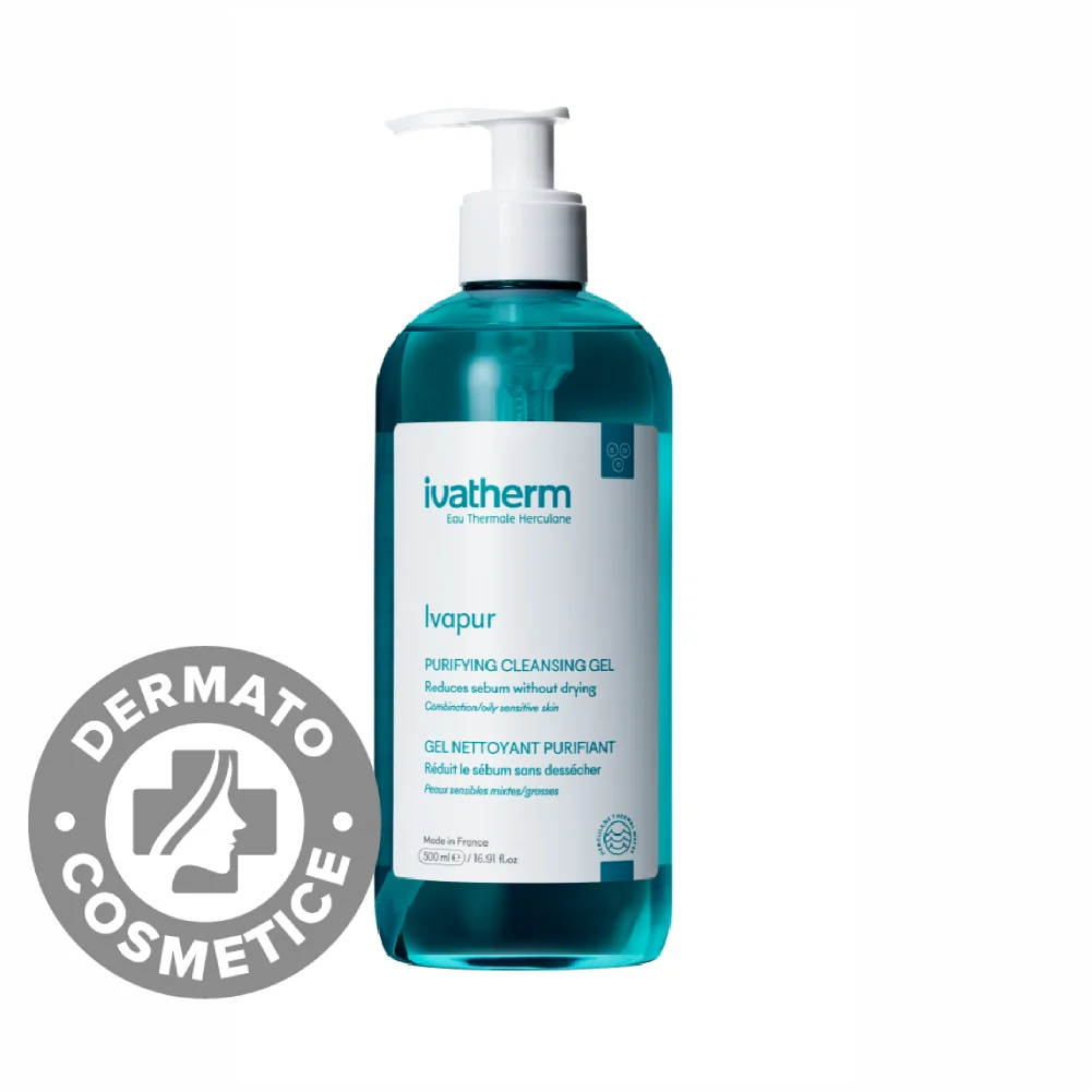 Gel Spumant Purifiant De Curatare Ivapur, 500ml, Ivatherm