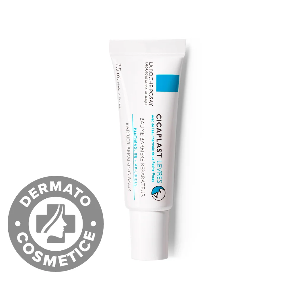Balsam De Buze Reparator Calmant Si Hidratant Cicaplast, 7.5 ml, La Roche-Posay