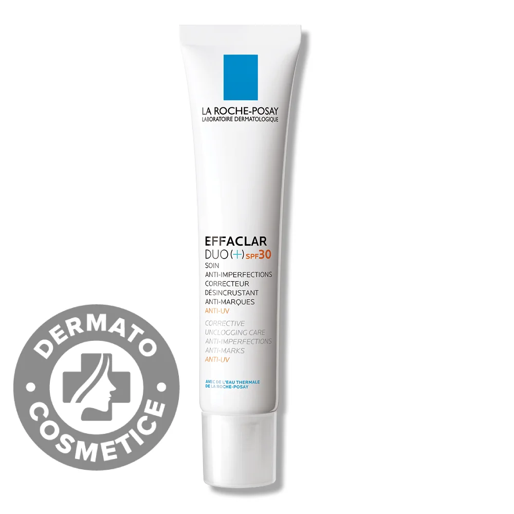 Crema De Fata Anti-Imperfectiuni Ten Gras Cu Tendinta Acneica SPF 30 Effaclar Duo+, 40ml, La Roche-Posay