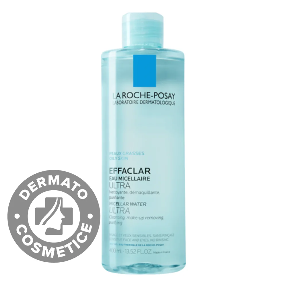 Apa Micelara Pentru Ten Gras Cu Tendinta Acneica Ultra, 400ml, La Roche-Posay