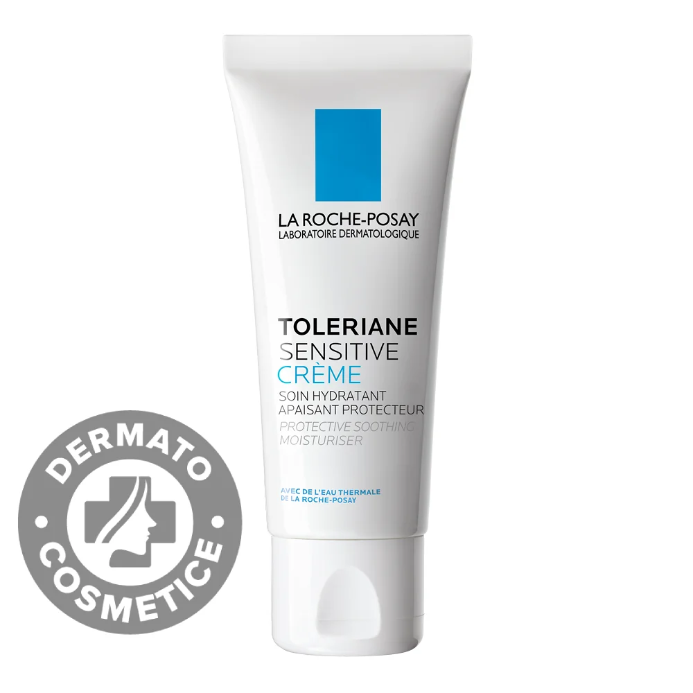 Crema Hidratanta Prebiotica Pentru Ten Sensibil Si Uscat Toleriane Sensitive, 40ml, La Roche-Posay