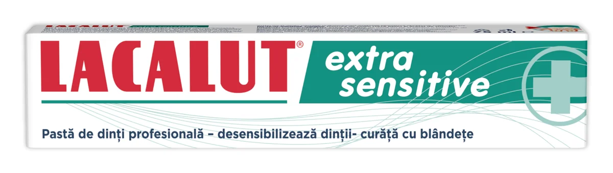Pasta De Dinti Extra Sensitive, 75ml, Lacalut