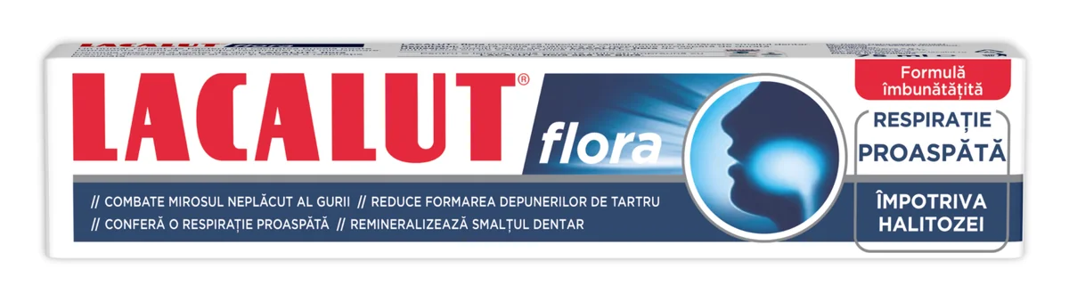 Pasta De Dinti Flora, 75 ml, Lacalut