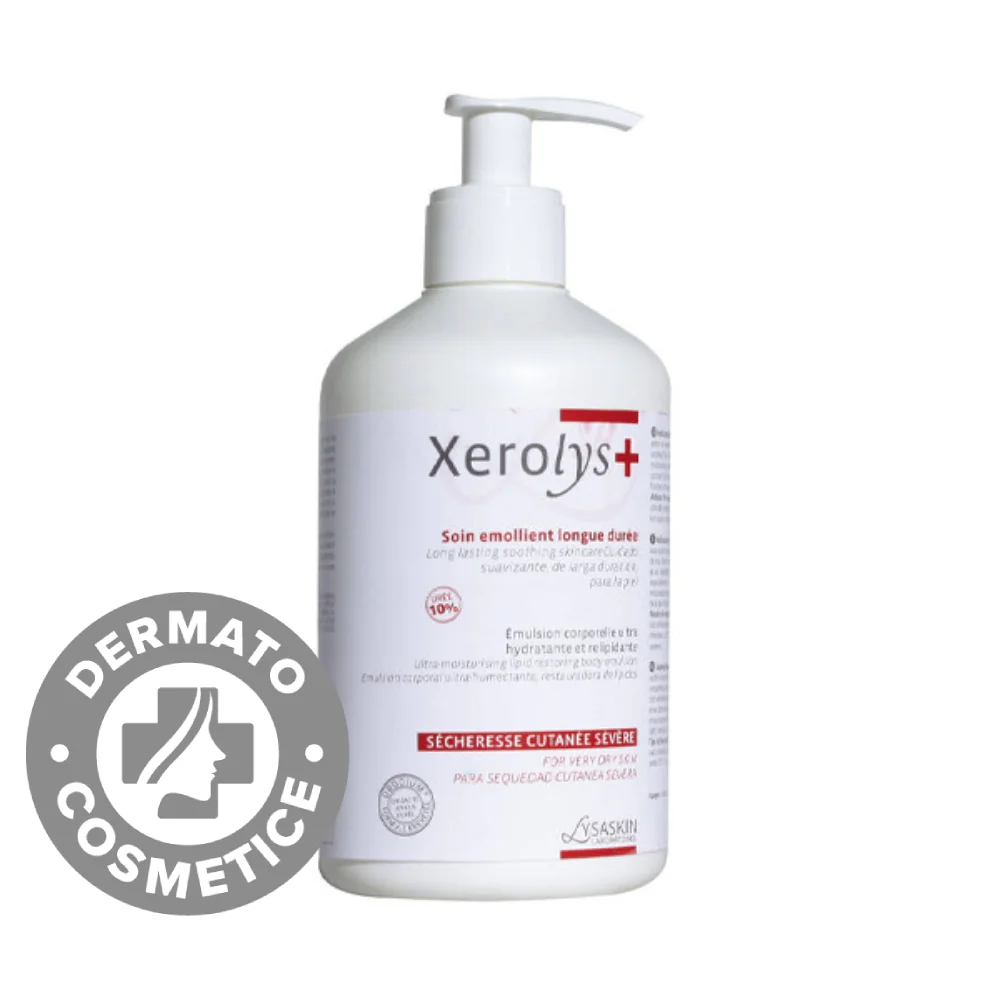 Emulsie Pentru Piele Uscata Xerolys+, 200ml, Lab Lysaskin