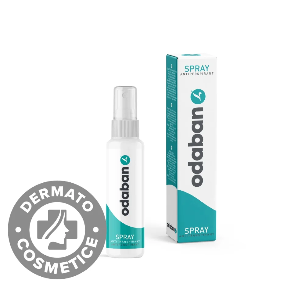 Deodorant Spray Pentru Axila Picioare Palme Si Fata, 30ml, Odaban