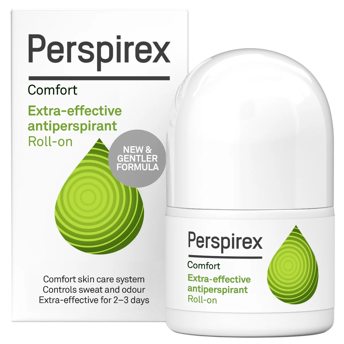 Antiperspirant Roll-On Comfort, 20 ml, Perspirex