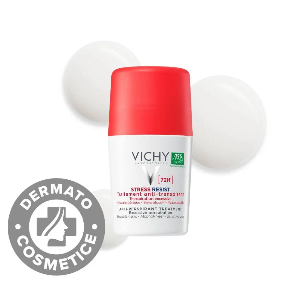 Deodorant Roll-On Stress-Resist 72H, 50ML, Vichy