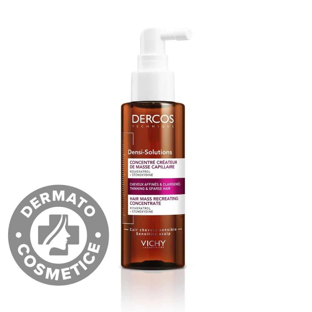 Tratament Pentru Parul Slabit Cu Efect De Densificare Densi-Solutions Dercos, 100ml, Vichy